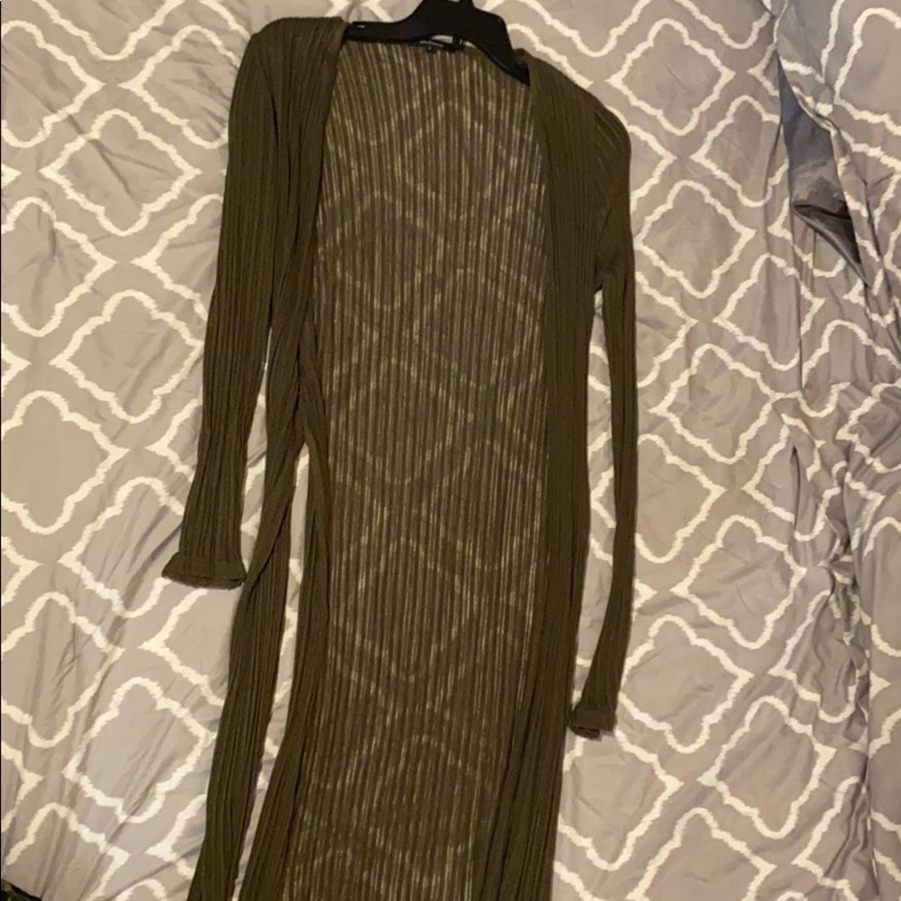 Long cover up cardigan